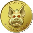 Image of Fright Pig Band Sticker